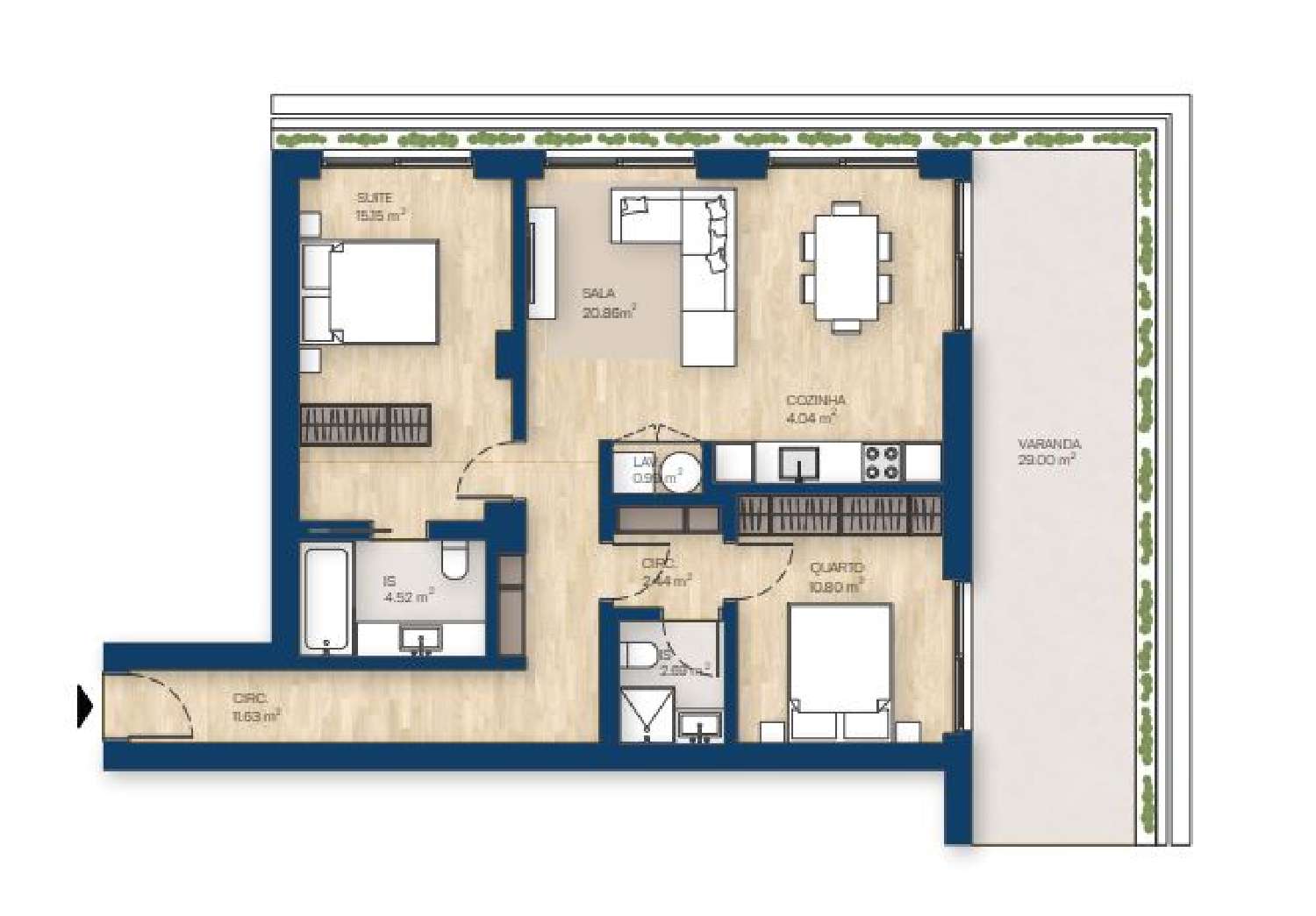  à venda apartamento Canidelo Vila Do Conde 4