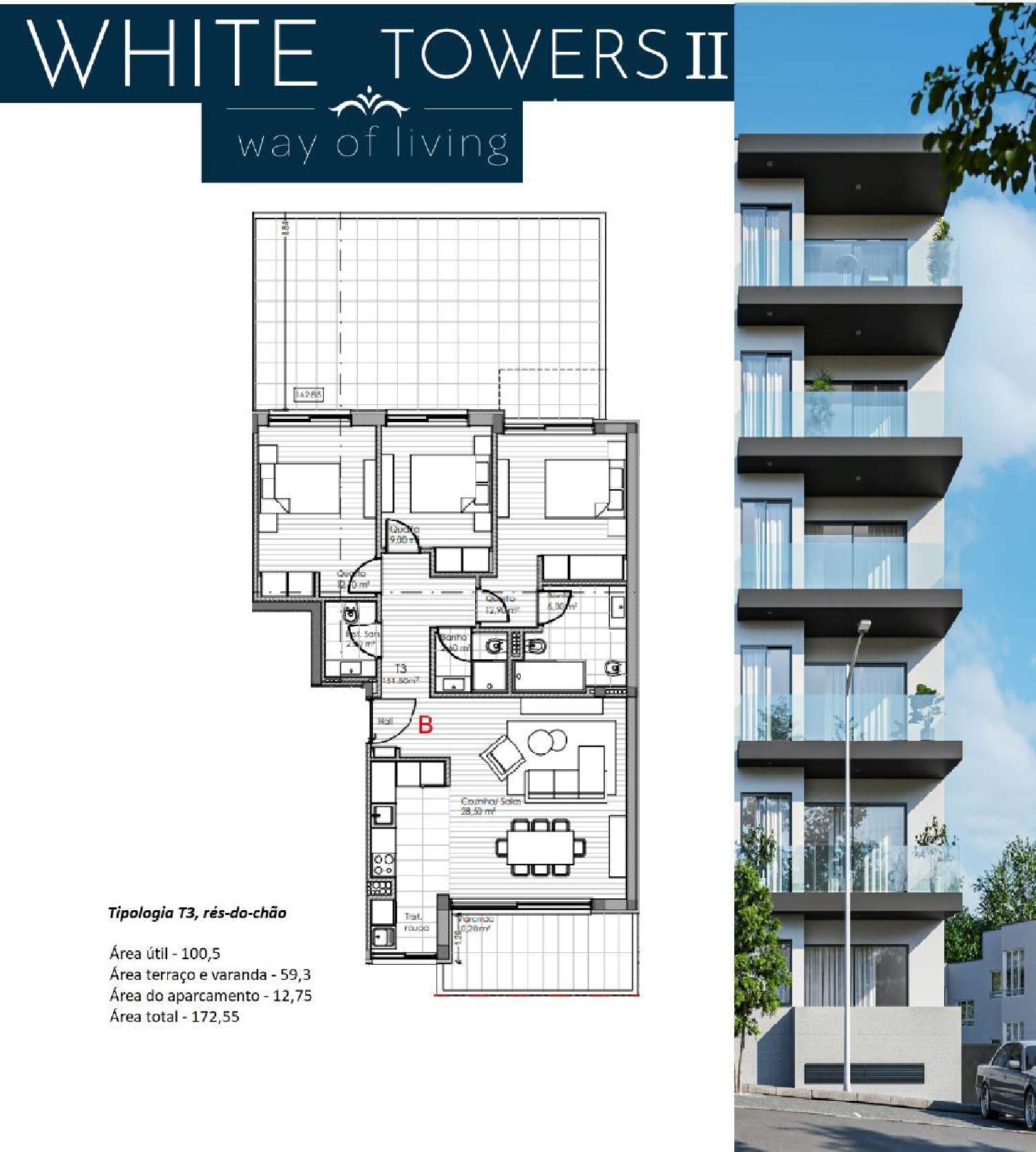  te koop appartement Fânzeres Gondomar 3