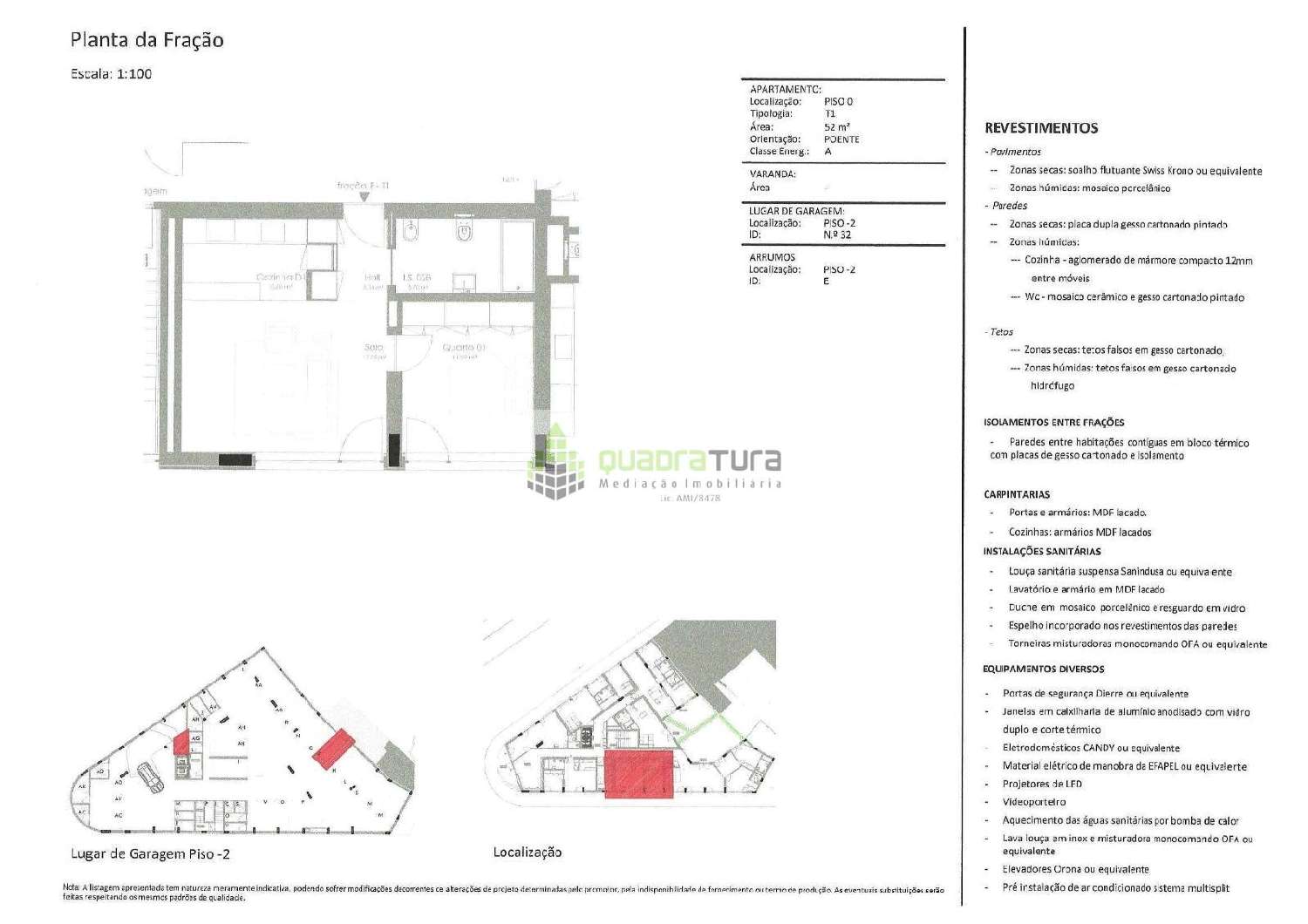 for sale apartment Astromil Paredes 3