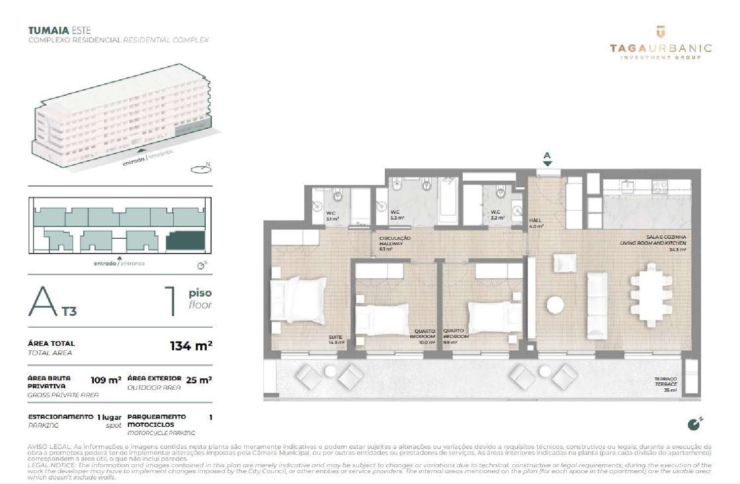  for sale apartment Maia Maia 2